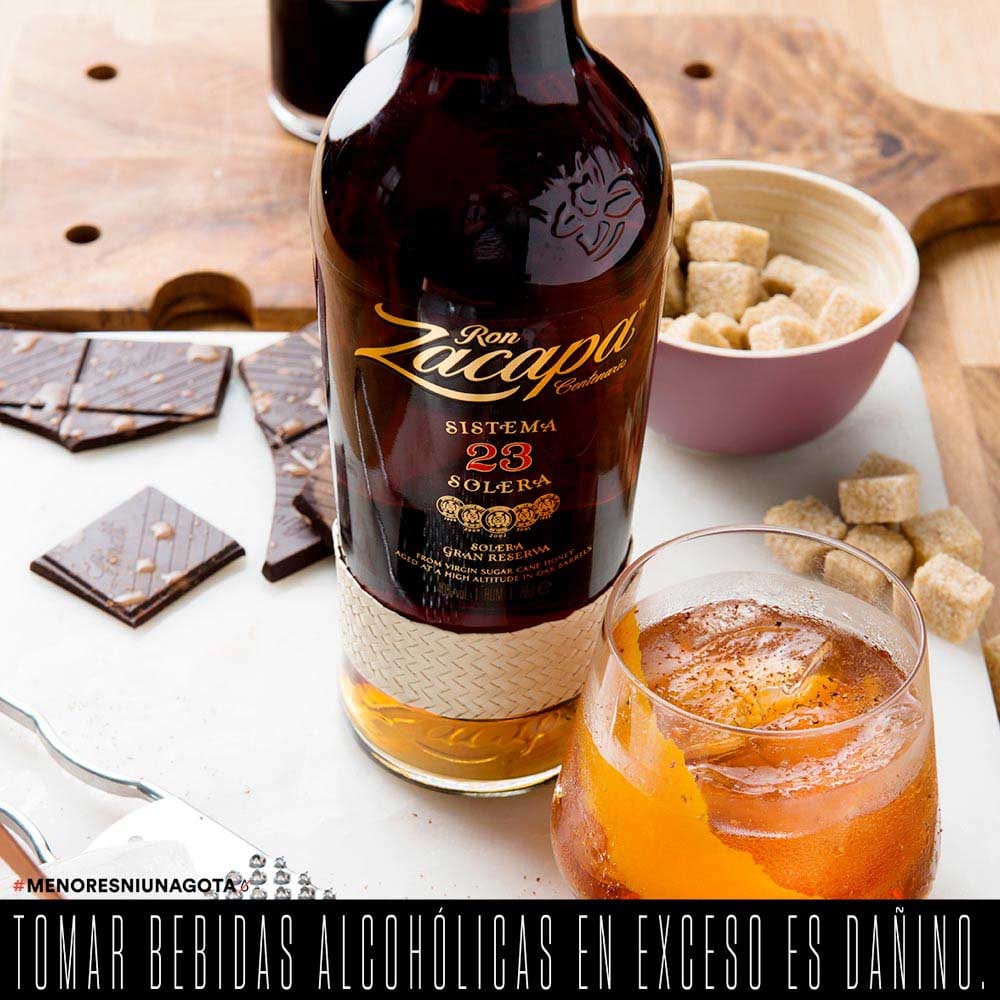Ron ZACAPA Gran Reserva 23 Años Botella 750ml