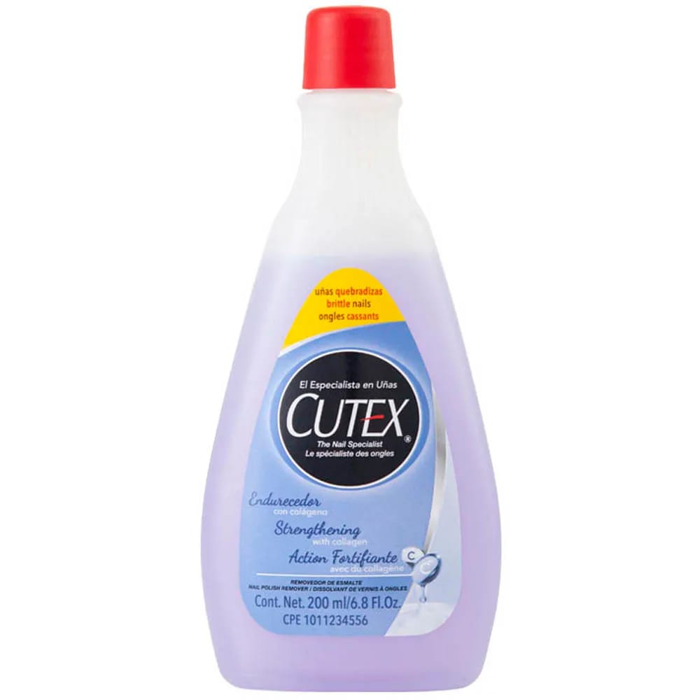 Quita Esmalte CUTEX Endurecedor Frasco 200ml