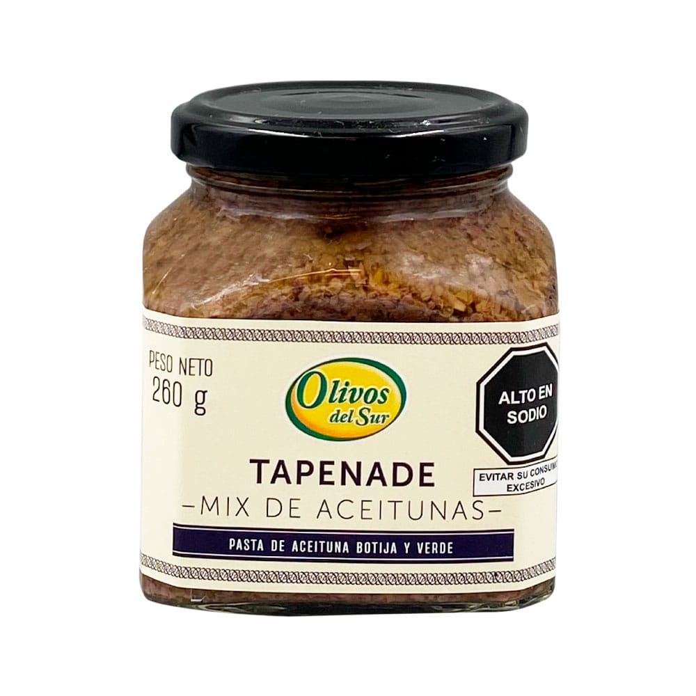 Tapenade Mix Aceitunas OLIVOS DEL SUR Frasco 260g