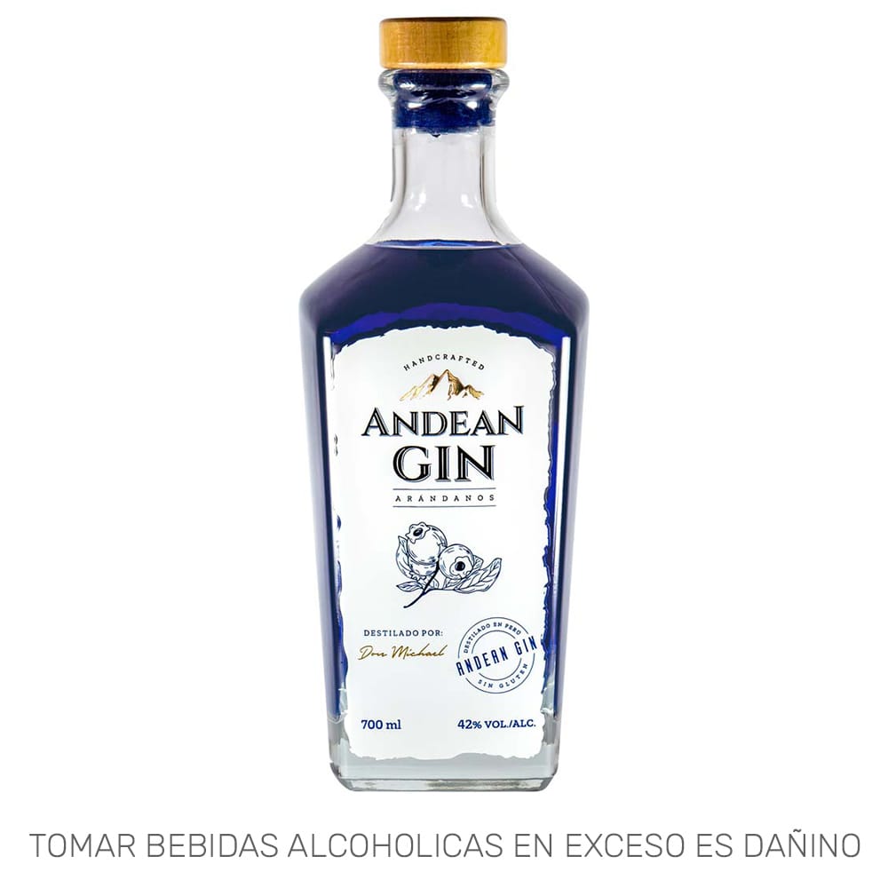 Gin ANDEAN Arándanos Botella 700ml