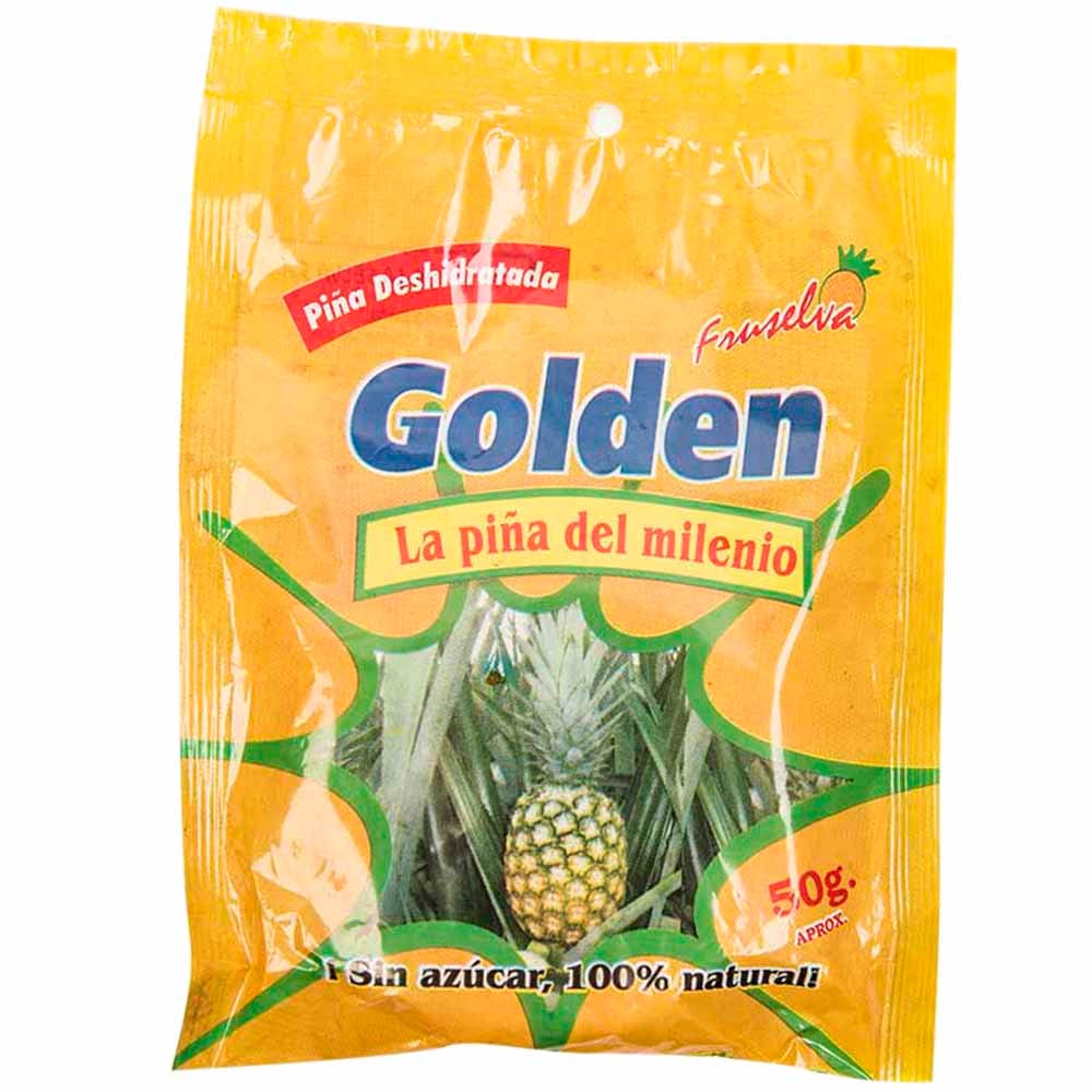 Piña Deshidratada GOLDEN Bolsa 50g aprox.