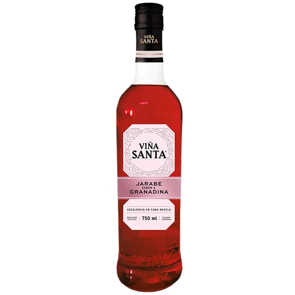 Jarabe de Granadina VIÑA SANTA Botella 750ml