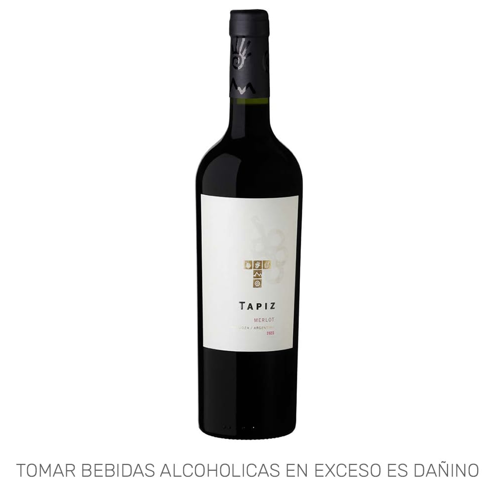 Vino Tinto TAPIZ Classic Merlot Botella 750ml