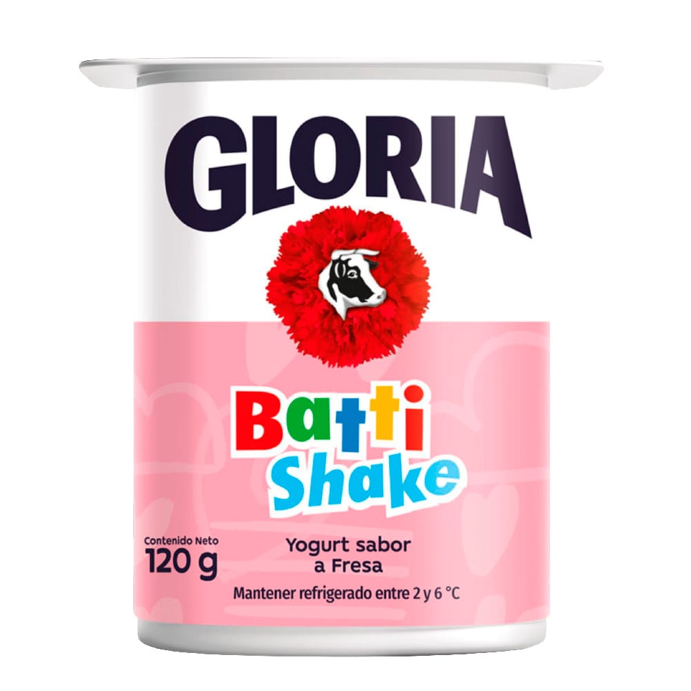 Yogurt GLORIA Batishake Fresa Vaso 120g
