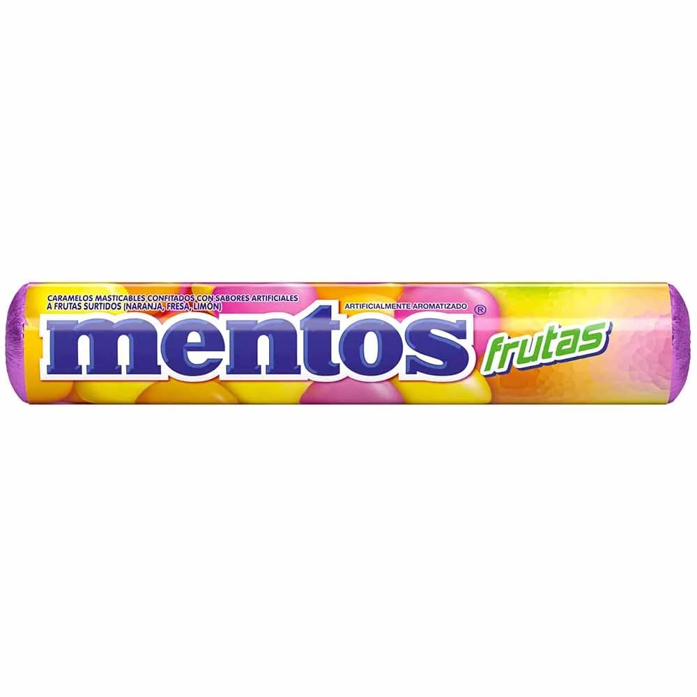 Caramelos MENTOS Fruta Bolsa 29.04g