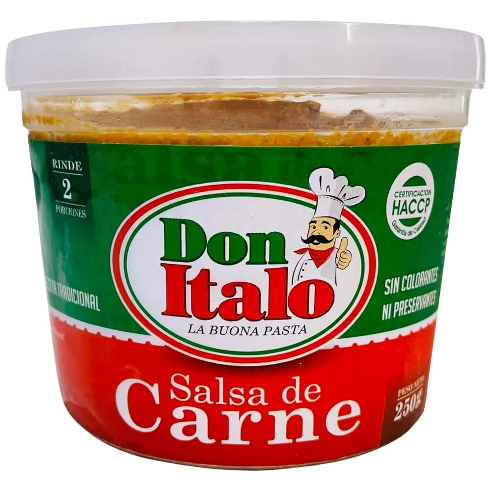 Salsa de Carne DON ITALO Pote 250g