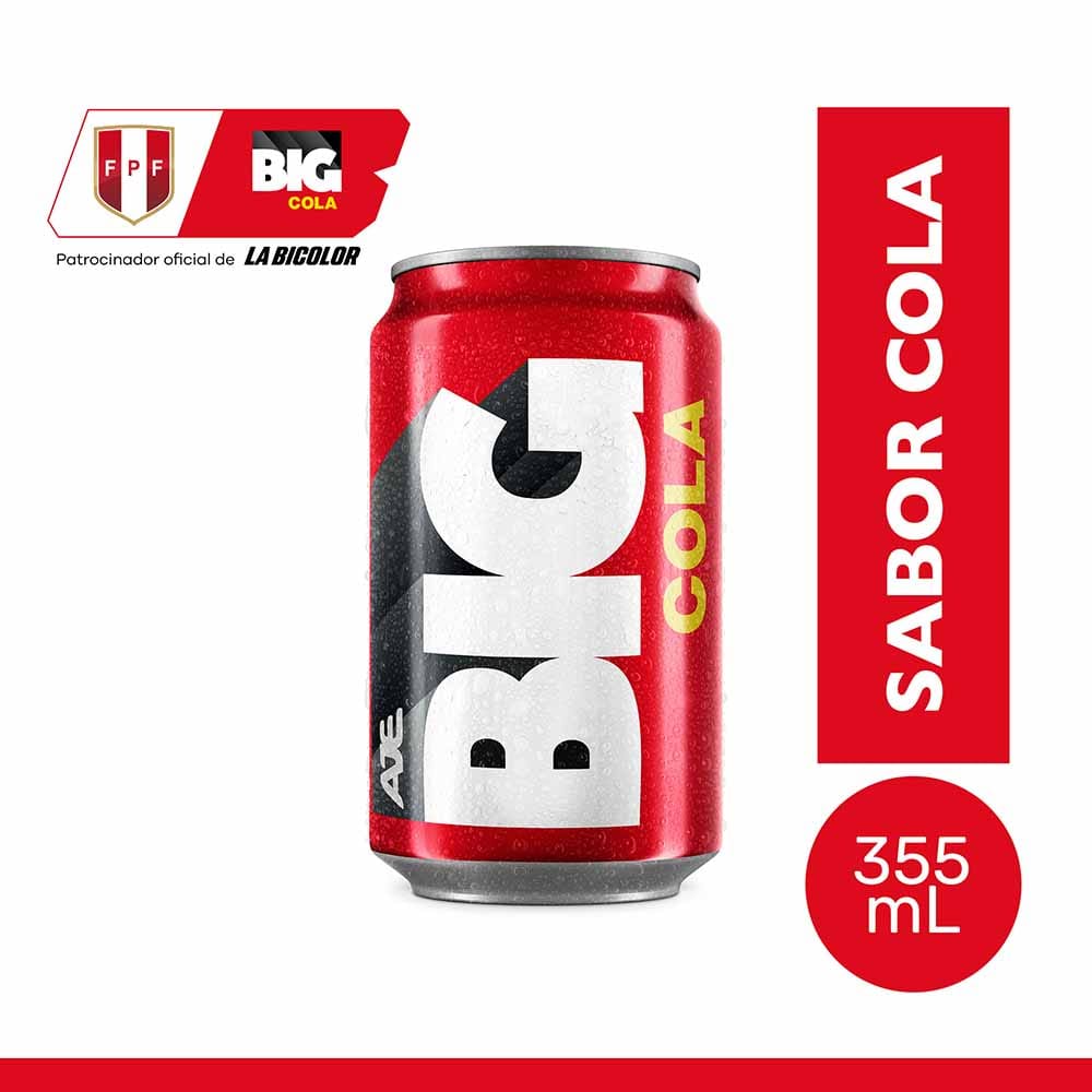 Gaseosa BIG COLA Lata 355ml