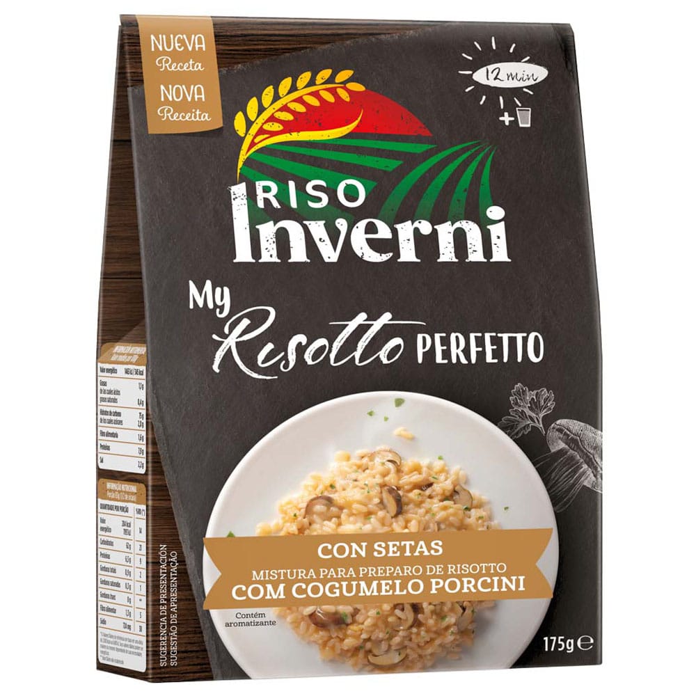 Rissoto Listo RISO INVERNI Champiñón Caja 175g