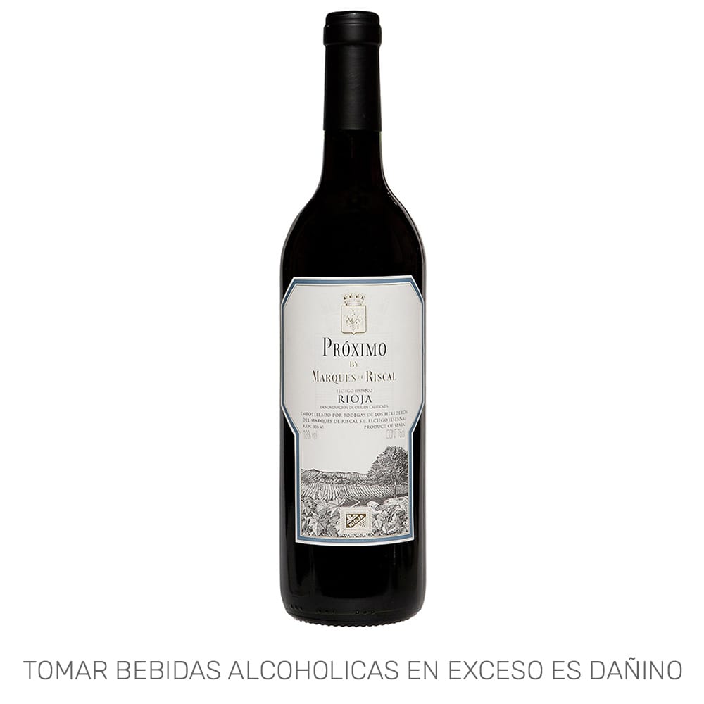 Vino MARQUÉS DE RISCAL Tinto Próximo Botella 750ml