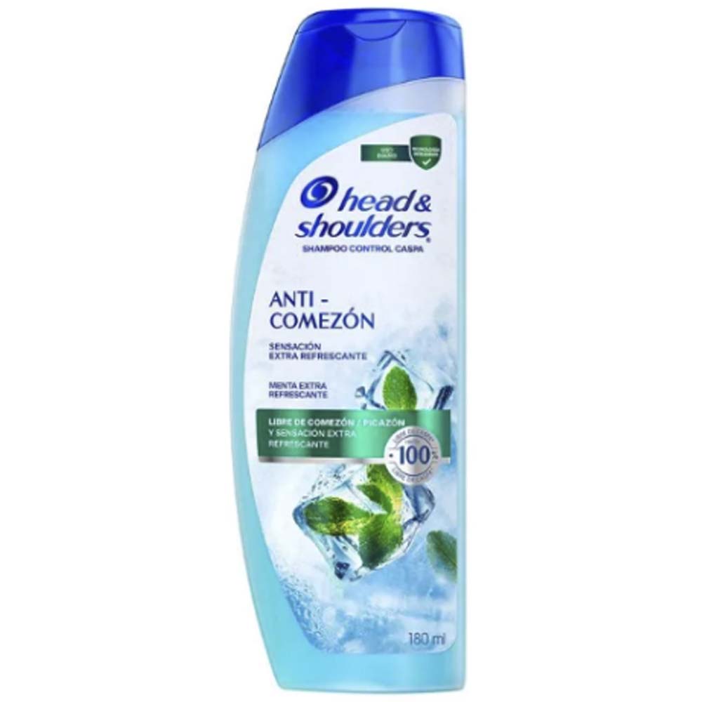 Shampoo HEAD&SHOULDERS Anti-comezón Botella 180ml