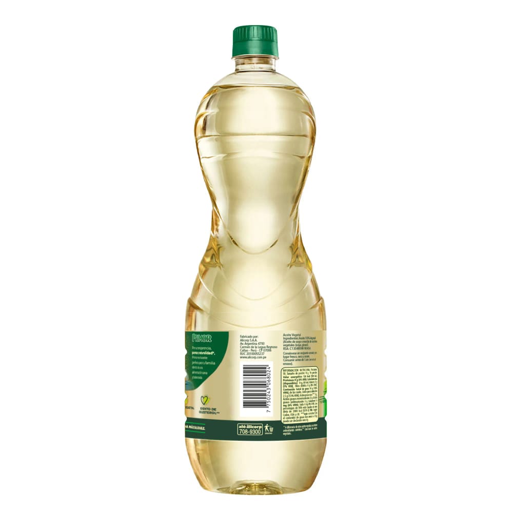Aceite Vegetal PRIMOR Clásico Botella 900ml