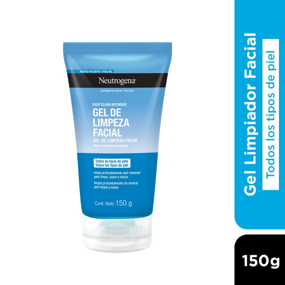 Gel Limpiador Facial NEUTROGENA Deep Clean Frasco 150ml