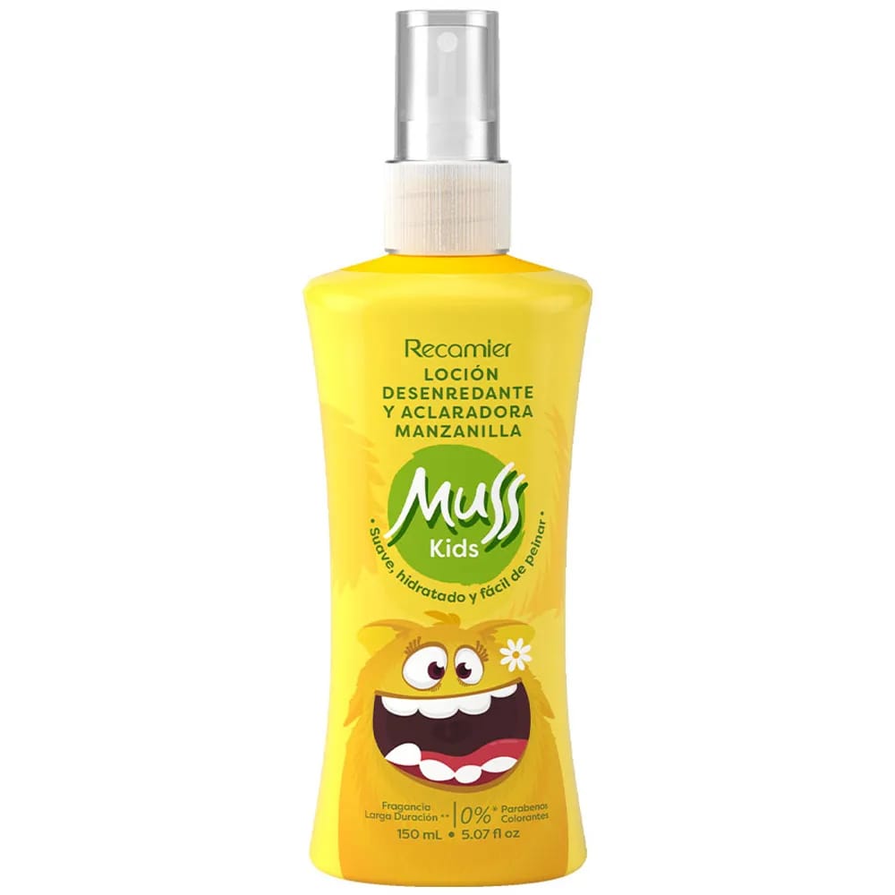 Spray Desenredante MUSS KIDS Frasco 150ml