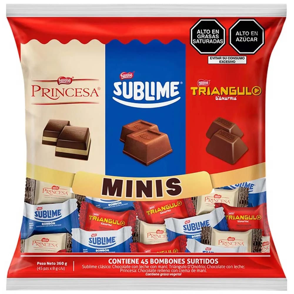 Bombones NESTLE Multipack Surtido Bolsa 360g