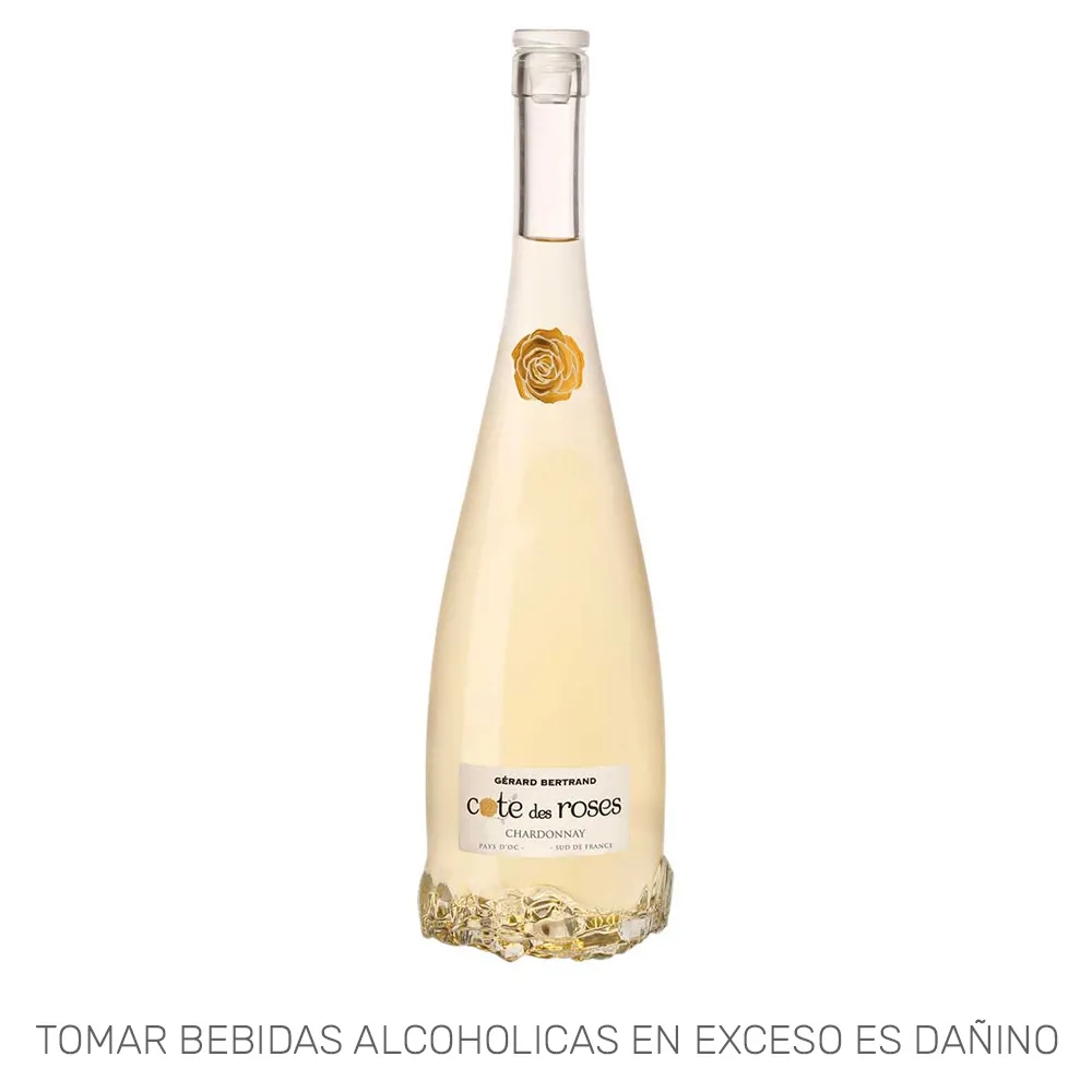 Vino Blanco COTE DES ROSES Chardonnay Botella 750ml