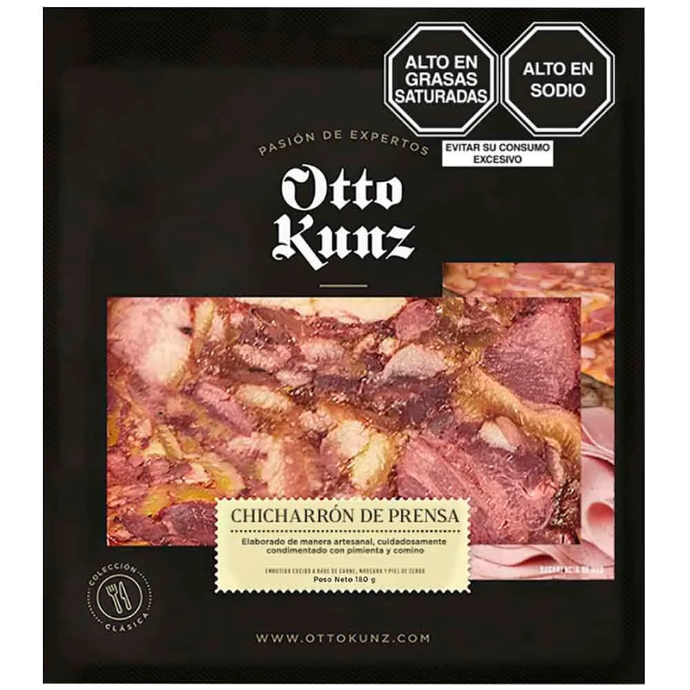 Chicharrón de Prensa OTTO KUNZ Paquete 180g