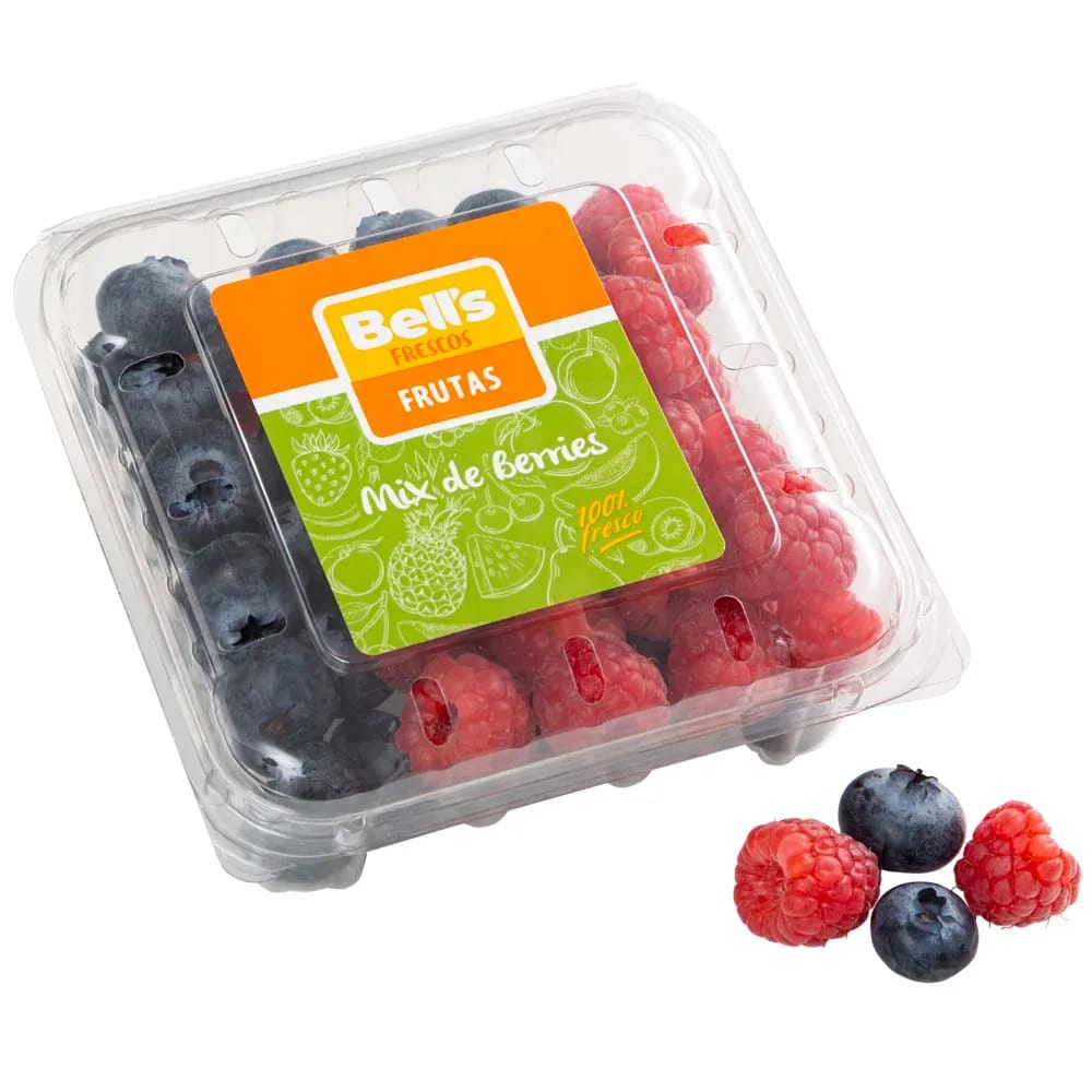 Mix Blueberries Frambuesa BELL'S Bandeja 100g