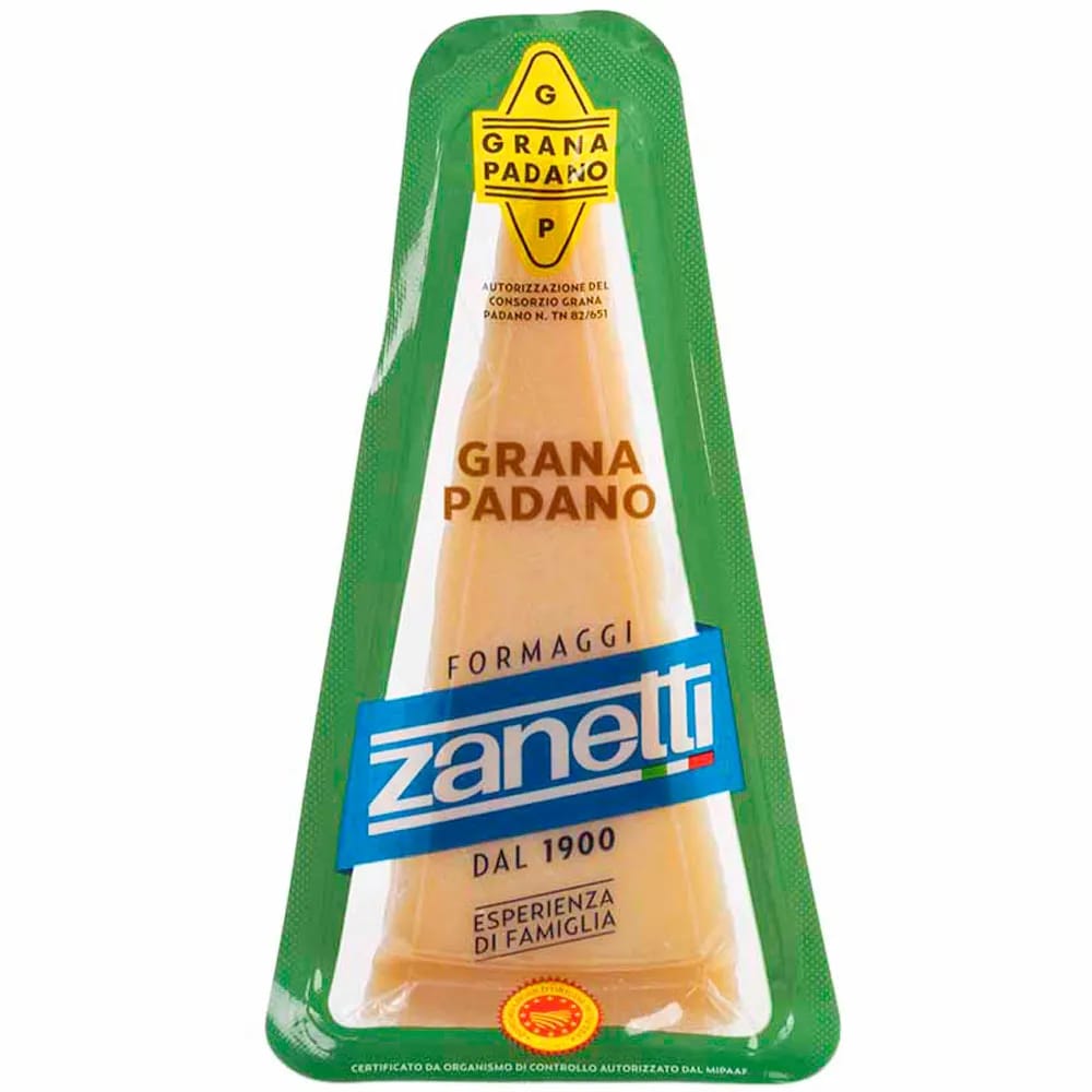 Queso Grana Padano ZANETTI Paquete 150g