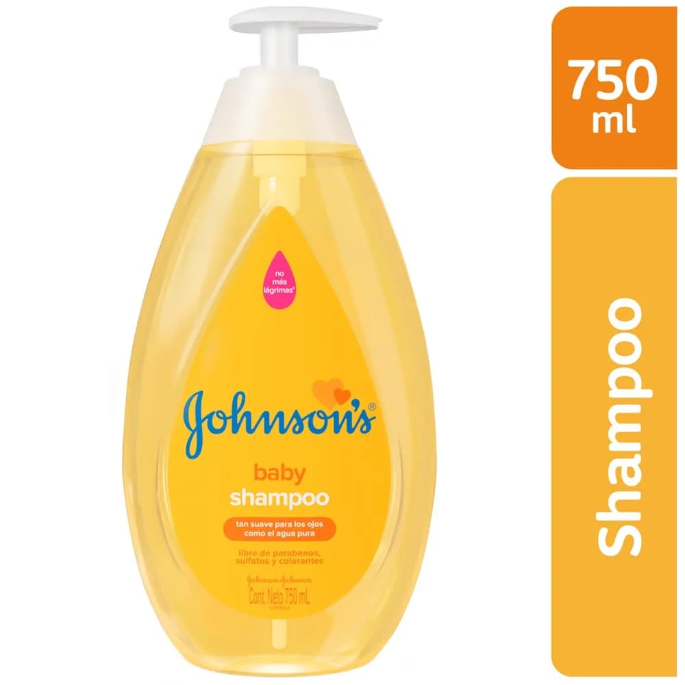 Shampoo para Bebé JOHNSON'S Original Botella 750ml