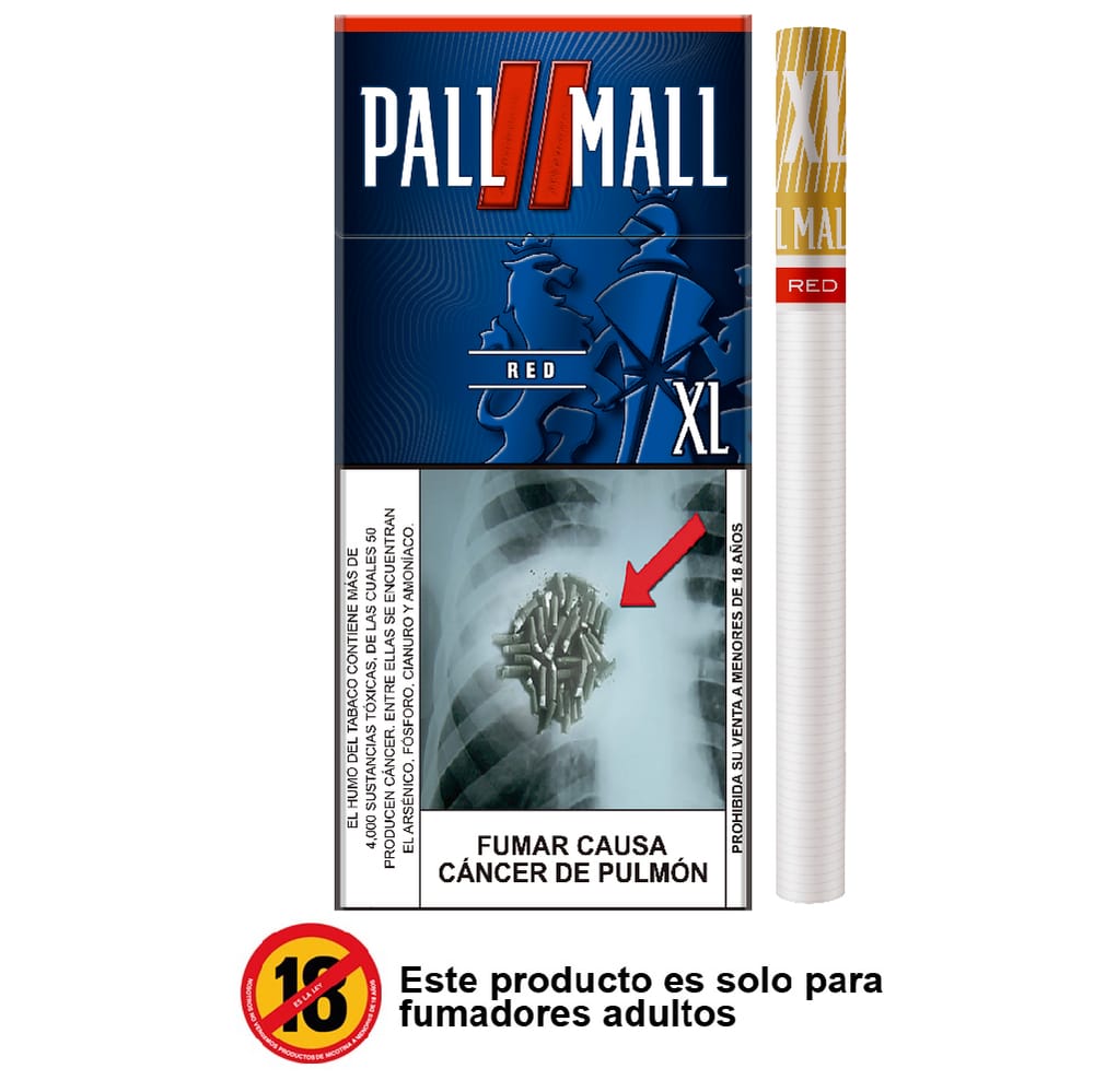 Cigarro PALL MALL Red XL Caja 10un