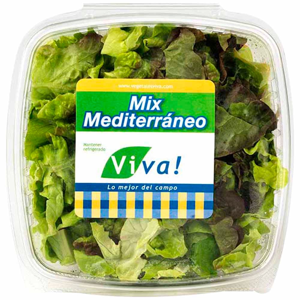 Ensalada Mix Mediterráneo VIVA Bandeja 120g