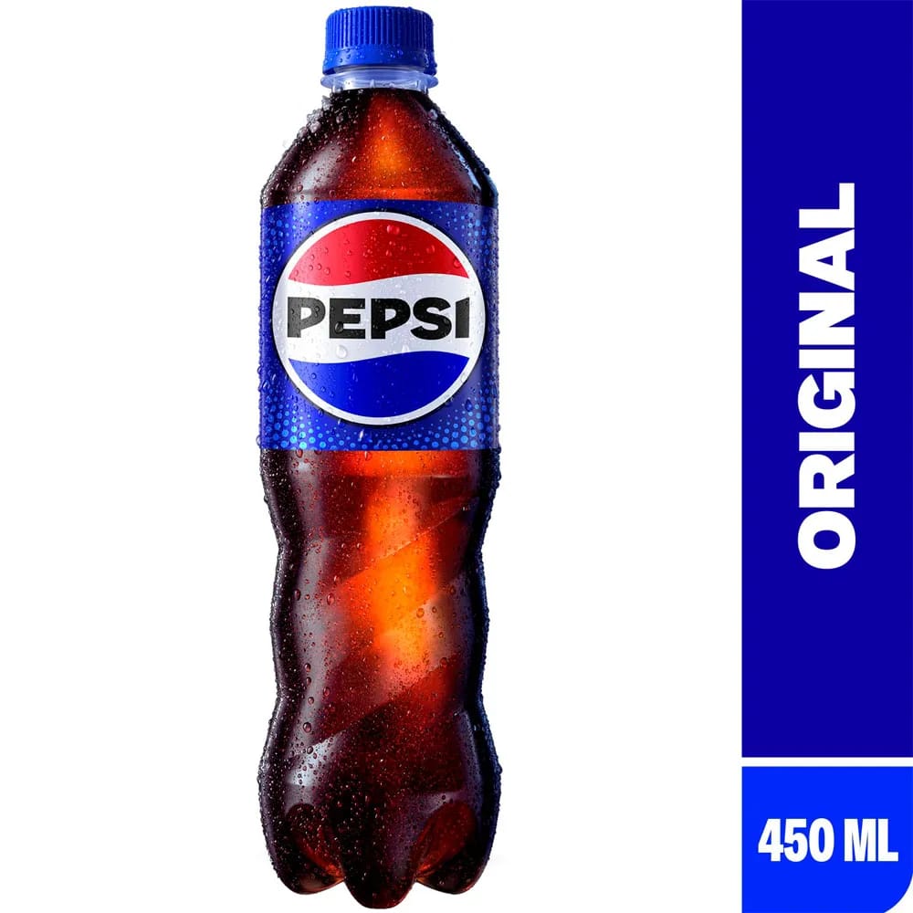 Gaseosa PEPSI Cola Botella 450ml