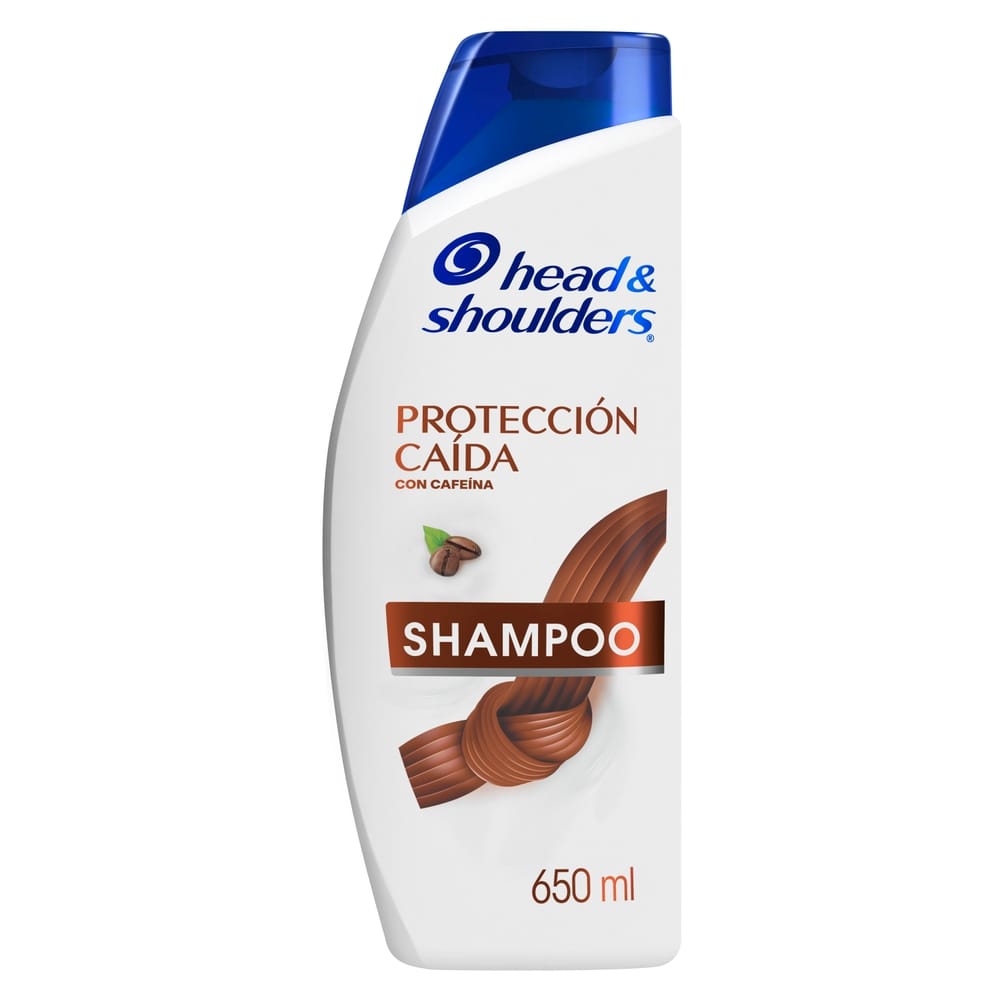 Shampoo HEAD & SHOULDERS Protección Caída Control Caspa Botella 650ml