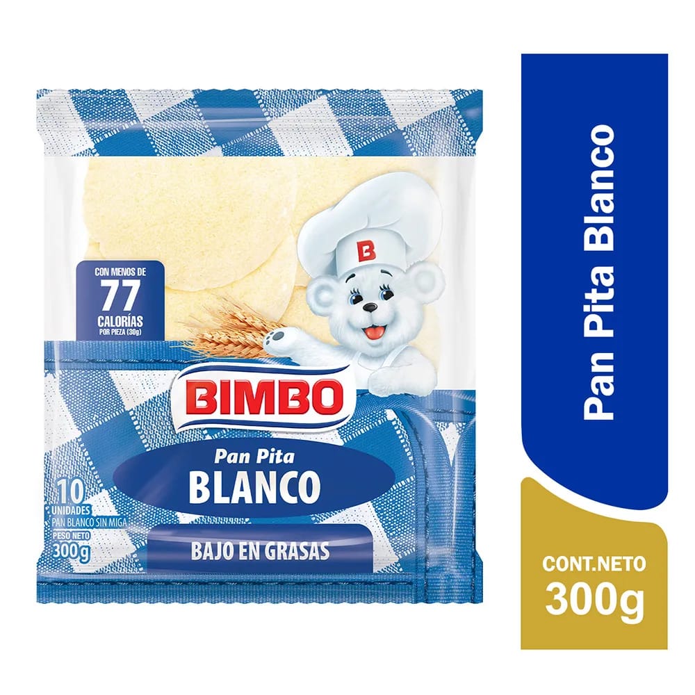 Pan Pita Cero BIMBO Bolsa 300g