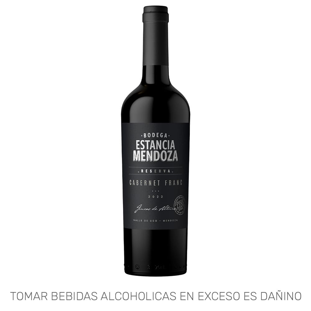 Vino Tinto ESTANCIA MENDOZA Reserva Cabernet Franc Botella 750ml