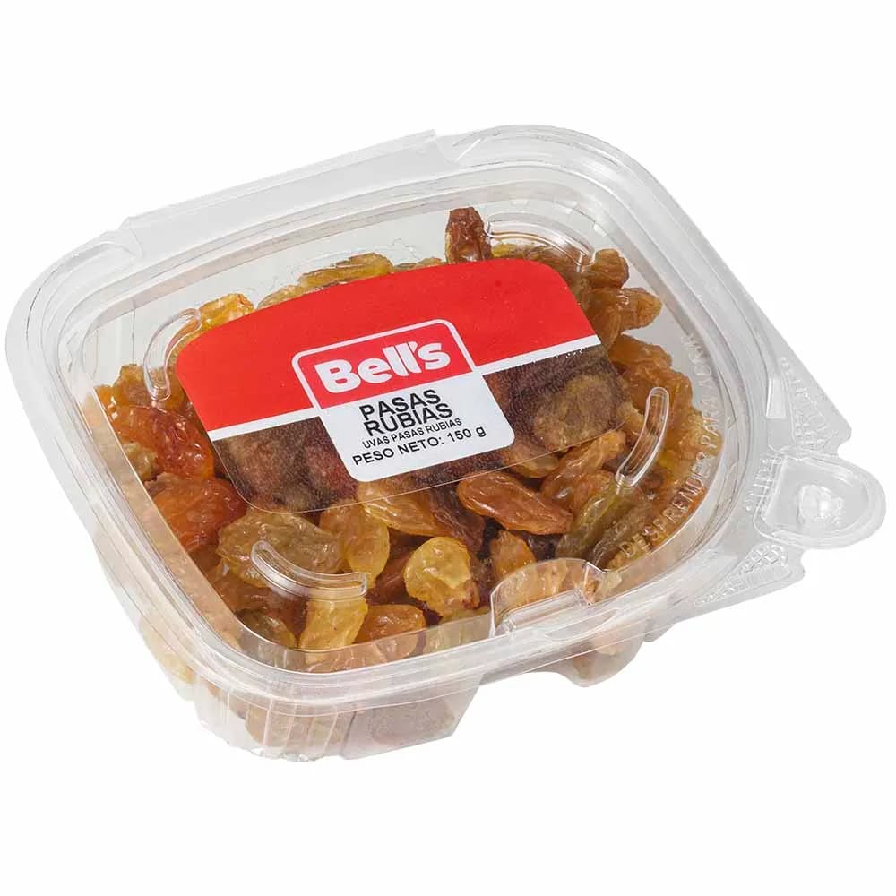 Pasas Rubias BELL'S Táper 150g