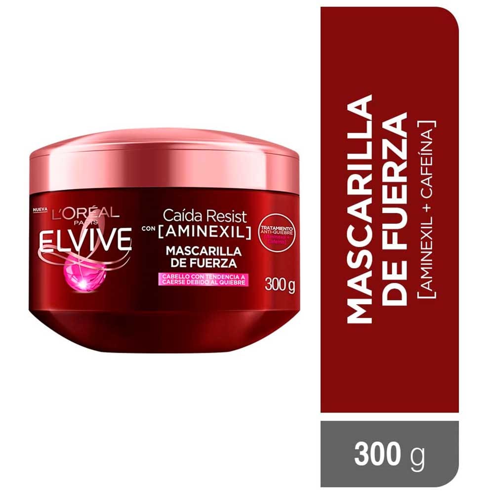 Crema Tratamiento Caída ELVIVE Aminexil + Cafeína Pote 300ml
