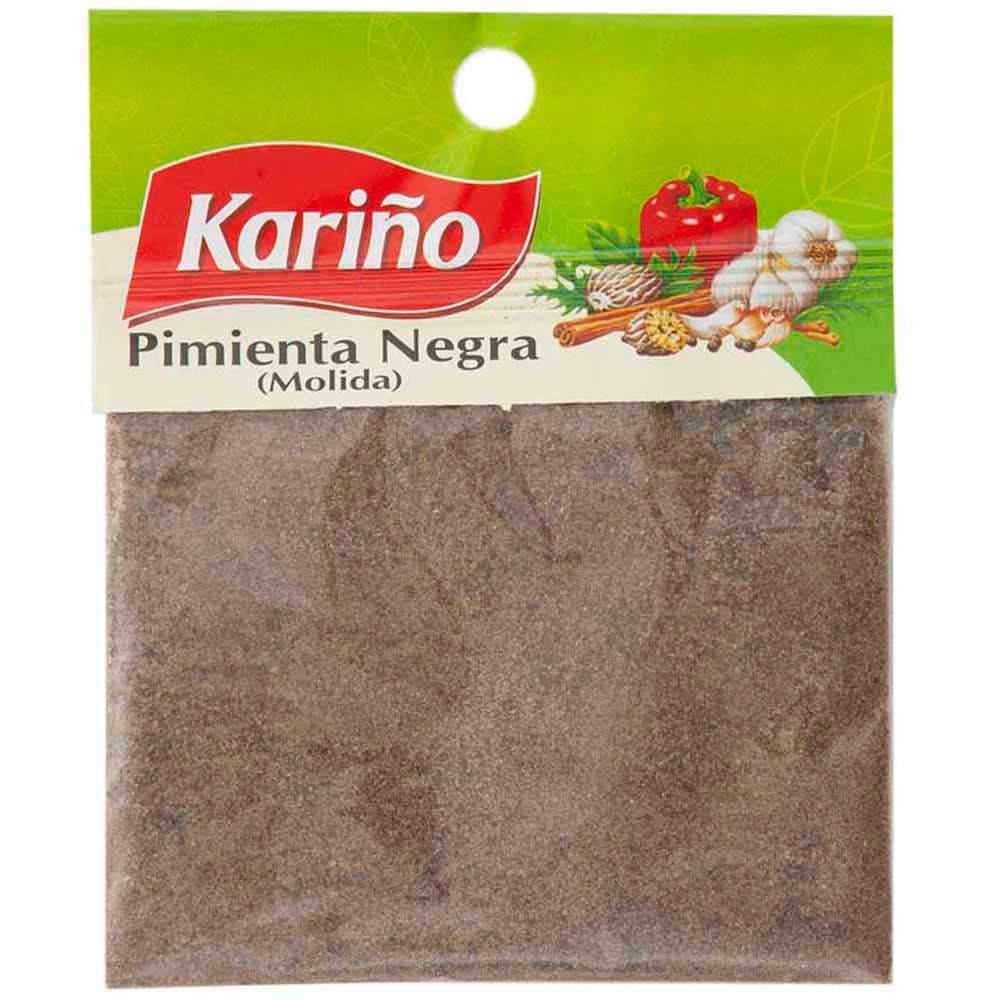 Pimienta KARIÑO Negra molida Sobre 18Gr