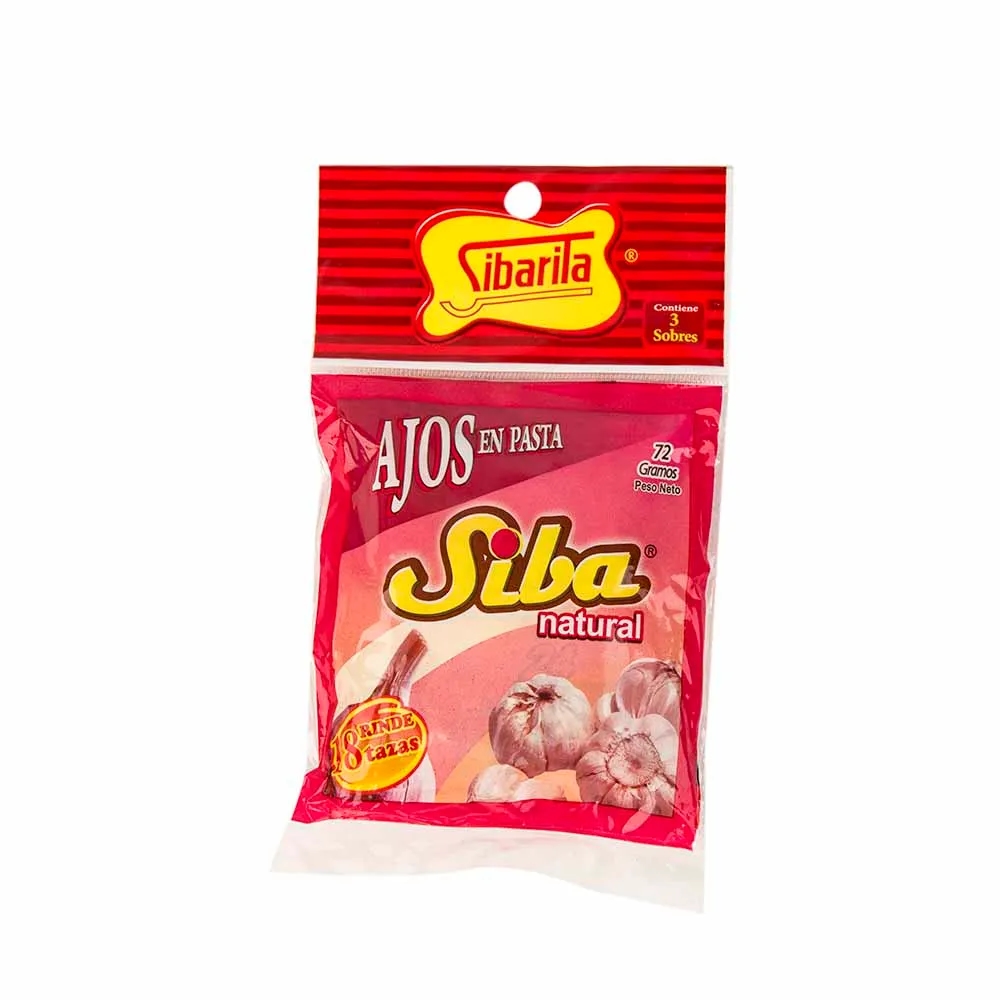 Ajo SIBARITA Paquete 3Un Sobre 24Gr