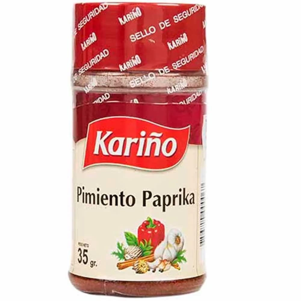 Pimentón KARIÑO Paprika Frasco 35Gr