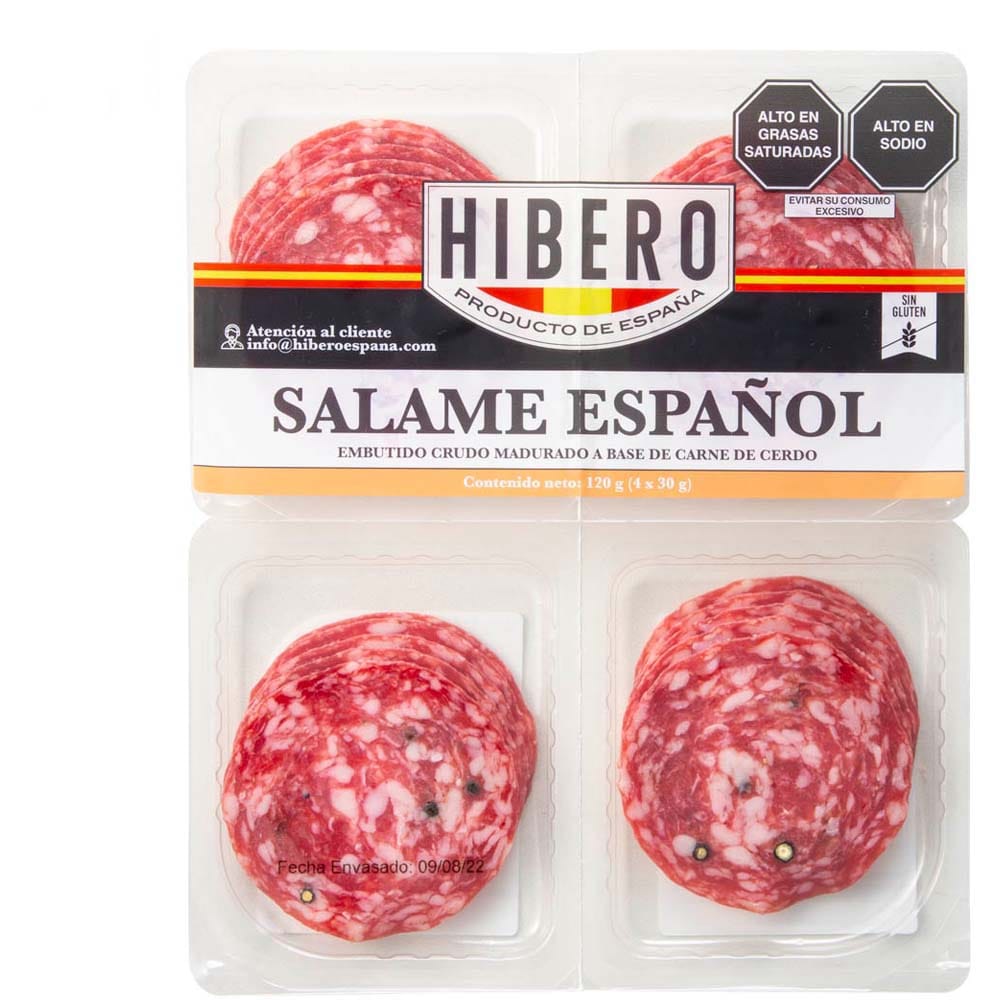Salame Español HIBERO Paquete 120g