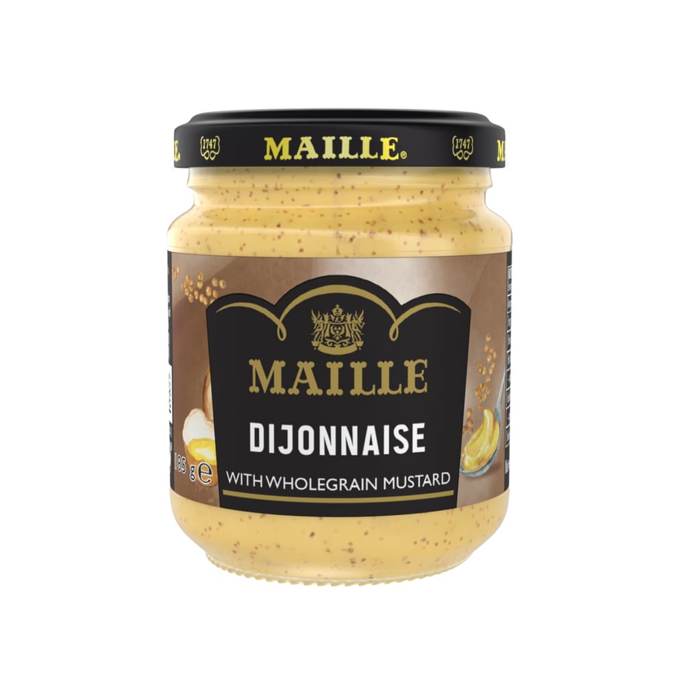 Mostaza Dijonnaise MAILLE Frasco 185g