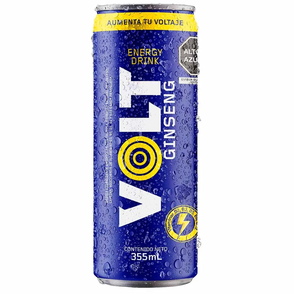Bebida Energizante VOLT Ginseng Lata 355ml