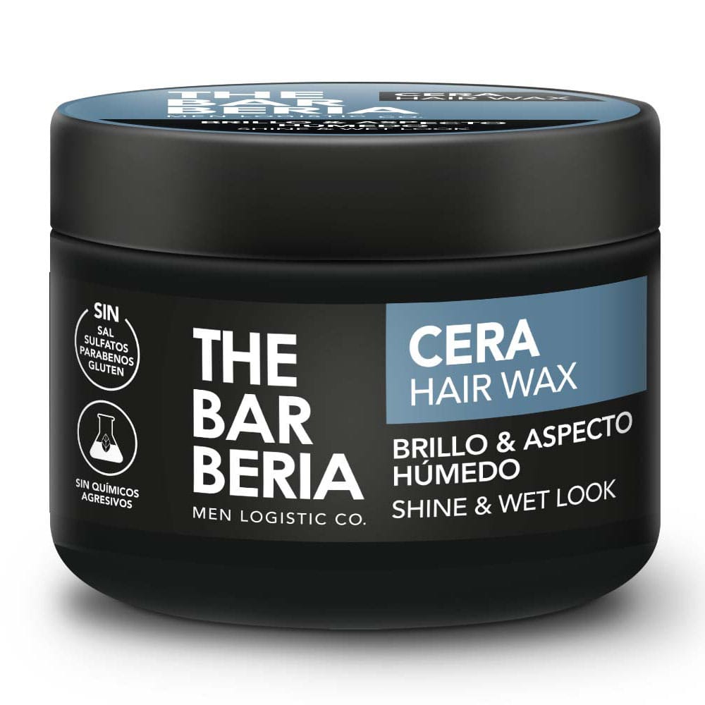Cera para Cabello THE BARBERIA Brillo y Aspecto Húmedo Pota 70g