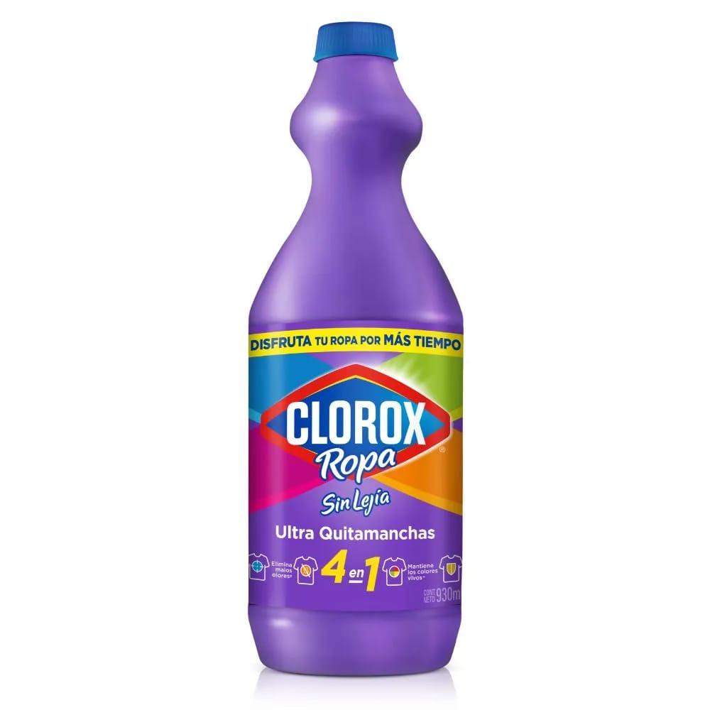 Quitamanchas CLOROX Colores Vivos Botella 930ml