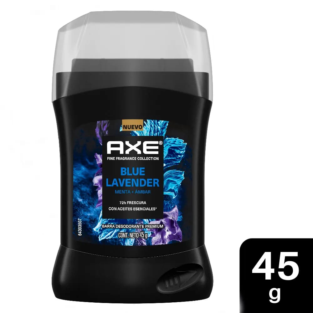Desodorante Antitranspirante en Barra AXE Blue Lavender 45g