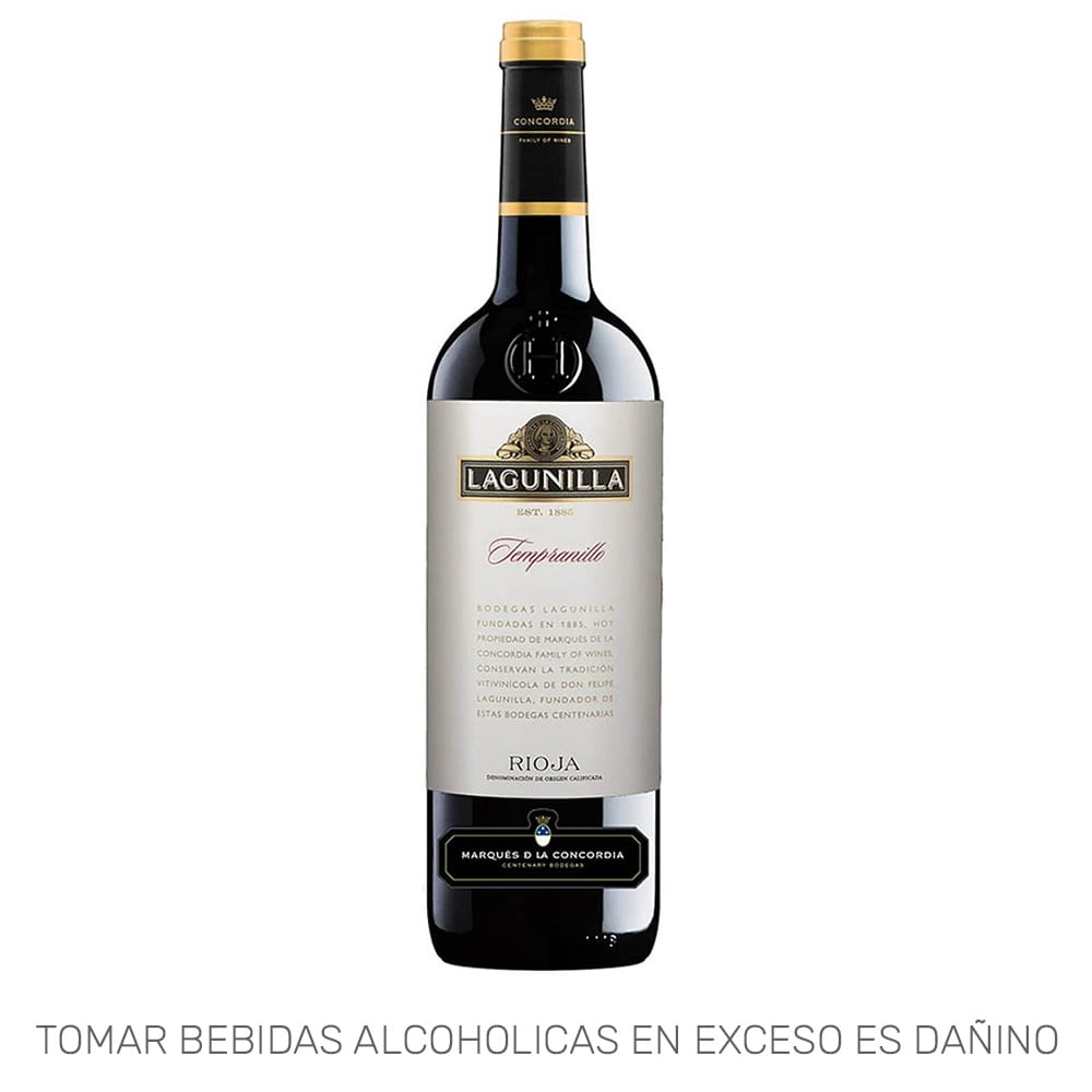 Vino Tinto Joven LAGUNILLA Tempranillo Botella 750ml
