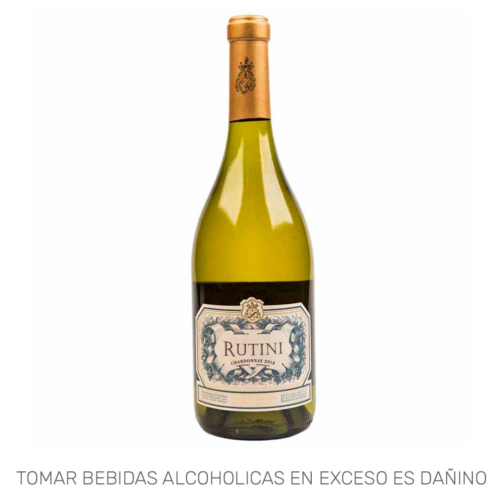 Vino Blanco RUTINI Colección Chardonnay Botella 750ml