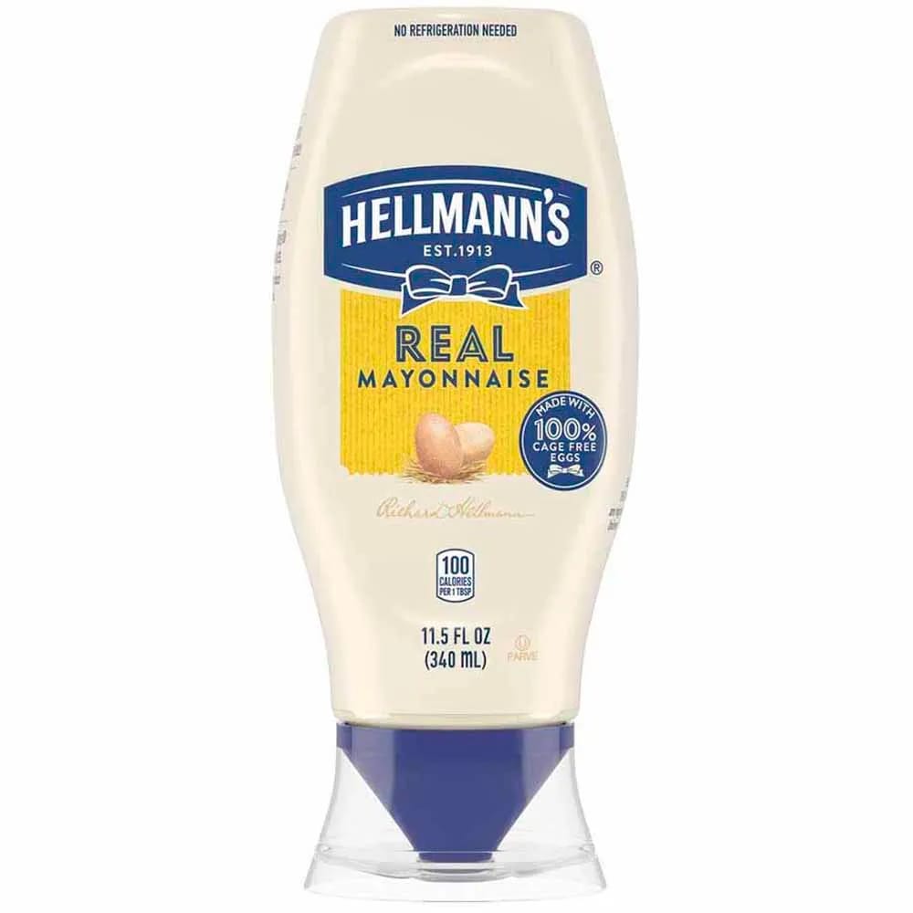 Mayonesa HELLMANN'S Regular Frasco 340ml