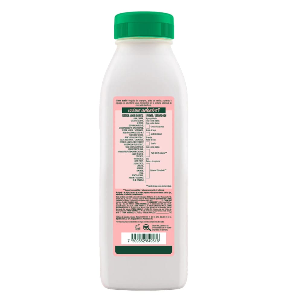 Acondicionador FRUCTIS Hair Food de Sandía Frasco 300ml