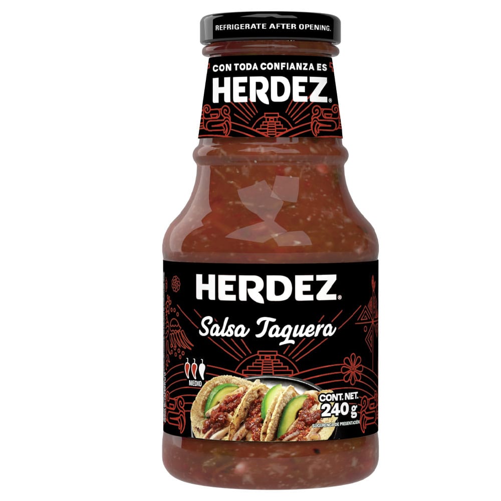 Salsa Taquera HERDEZ Frasco 240g