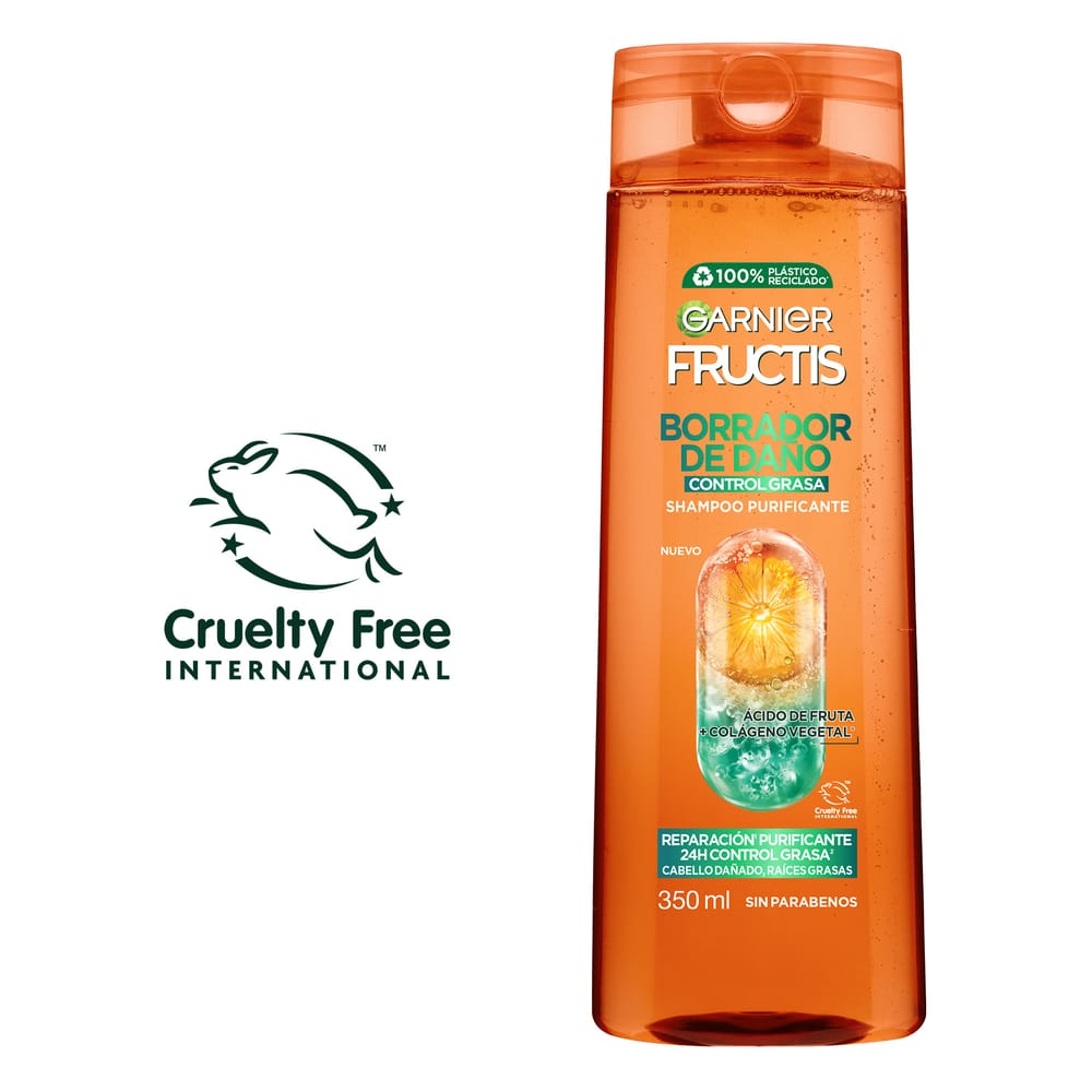 Shampoo FRUCTIS Oil Control Frasco 350ml