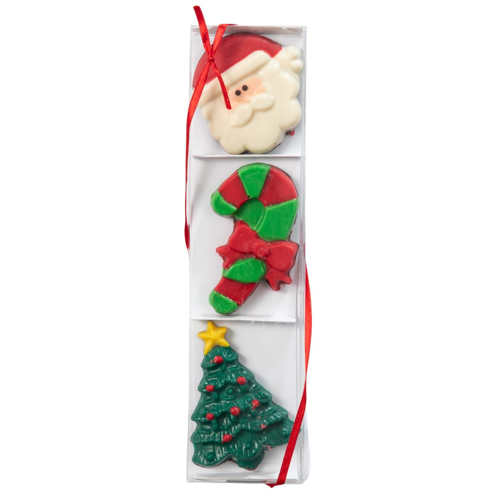 Figuras de Chocolate Rellenas Caja 3un