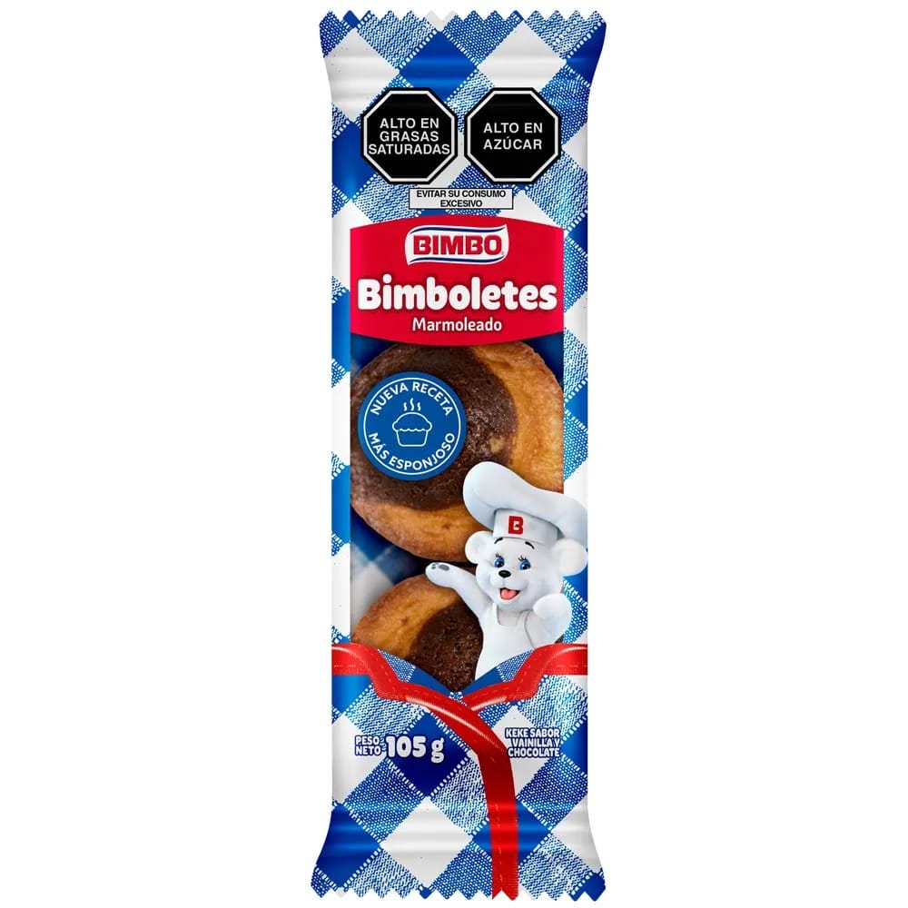Bimboletes BIMBO Sabor a Marmoleado Bolsa 105g