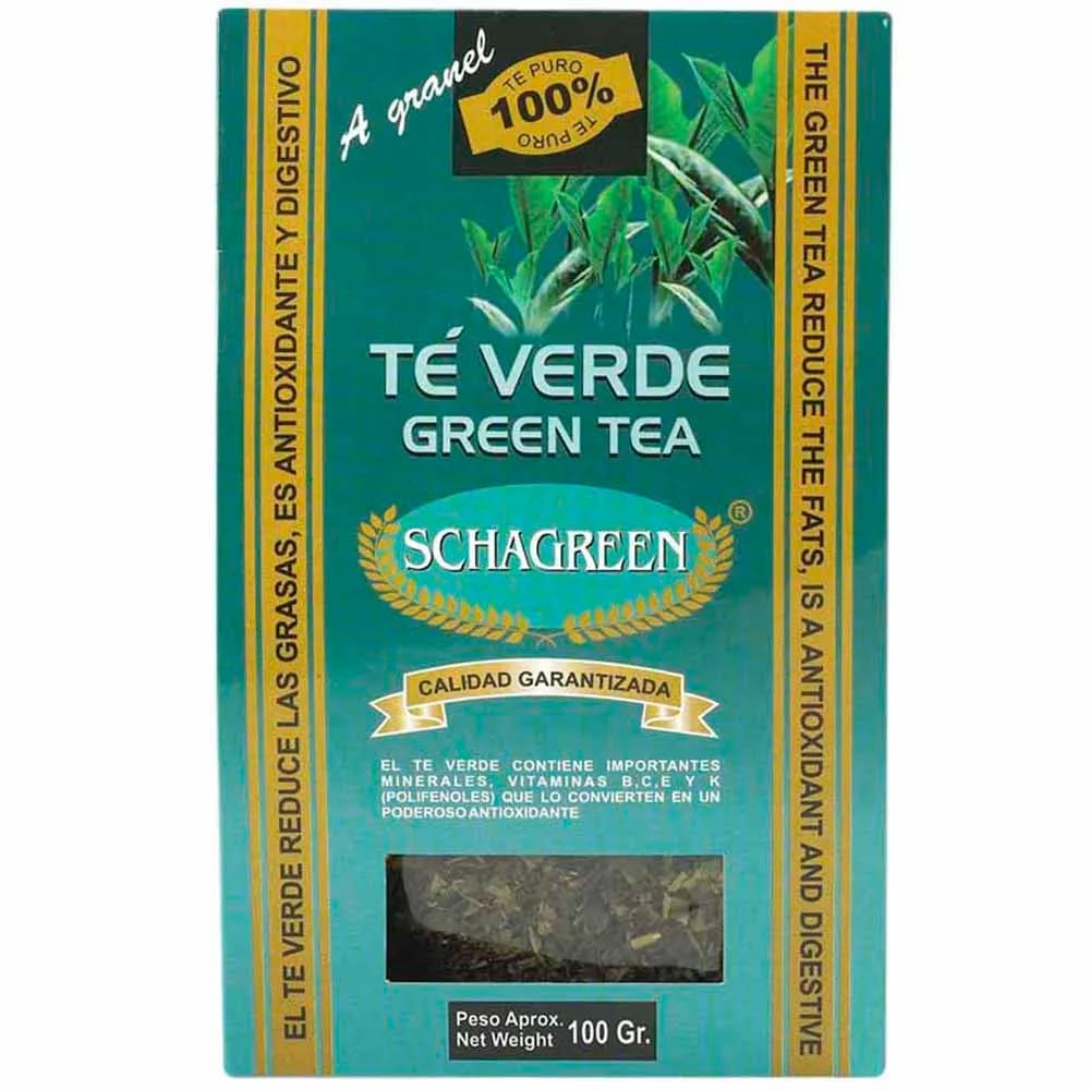 Té verde SCHAGREEM a Granel Caja 100g