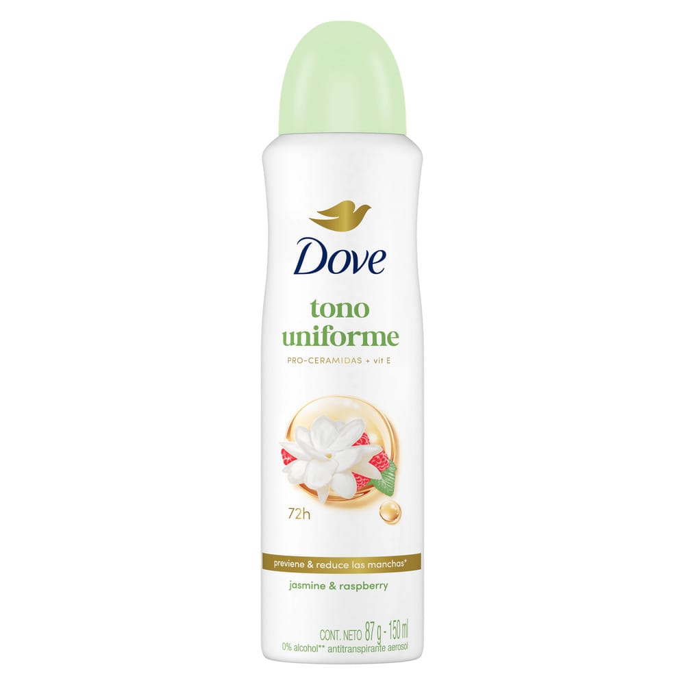 Desodorante para Mujer en Aerosol DOVE Raspberry Frasco 750ml